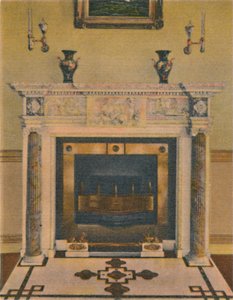 Der Bankettsaal-Kamin