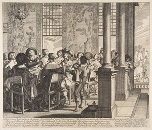 Das Festmahl für die Rückkehr des verlorenen Sohnes, ca. 1636
