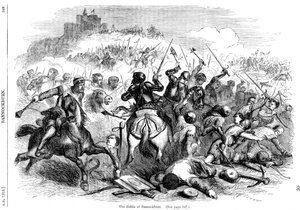 Die Schlacht von Bannockburn, 24. Juni 1314 von Unbekannt