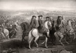 Die Schlacht von Blenheim, 1704, 1906 von Unbekannt
