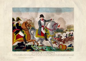 Die Schlacht von Borodino am 26. August 1812, ca. 1812 von Unbekannt