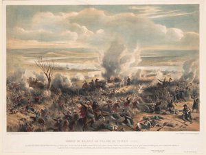 Die Schlacht von Calafat am Januar 1854, 1854 von Unbekannt