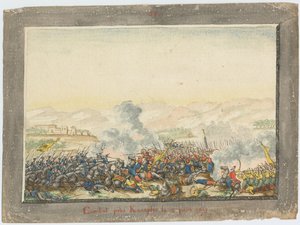 Die Schlacht von Kulevicha am 11. Juni 1829, 1829 von Unbekannt