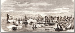 Die Schlacht von Sinop am 30. November 1853, Mitte des 19. Jahrhunderts