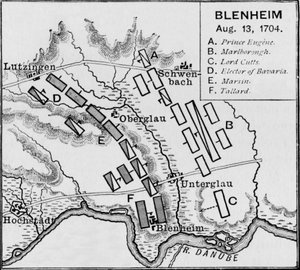 Das Schlachtfeld von Blenheim, um 1895, 1903