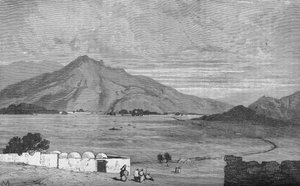 Das Schlachtfeld von Maiwand, ca. 1880