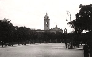 Die Capilla del Pilar, Friedhof La Recoleta, Buenos Aires, Argentinien, ca. 1900er Jahre von Unbekannt