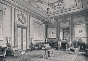 Das Zentrale Zimmer, Buckingham Palace, Nordwest-Ecke von Unbekannt