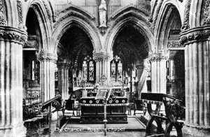 Der Chor, Rosslyn Chapel, Midlothian, Schottland, 20. Jahrhundert von Unbekannt