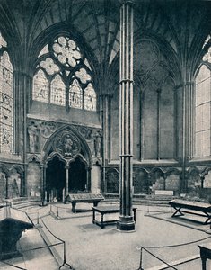 Das Kapitelhaus, Westminster, 1902 von Unbekannt