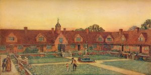 Die Churchill Cottage Homes, Somerset. Silcock und Reay, Architekten, 1907