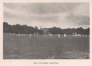 Der Colombo Cricket Ground, Ceylon, 1912.