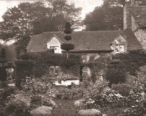 Das Cottage in der Nähe von Haddon Hall, Derbyshire, 1894 von Unbekannt