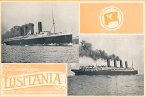 Der Cunard-Liner Lusitania