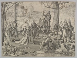 Der Tanz der Heiligen Maria Magdalena von Unbekannt