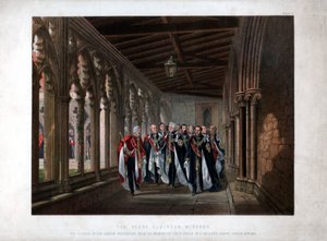 Der Kreuzgang des Dekans, Windsor, 10. März 1863