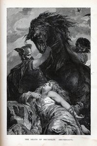 Der Tod von Brunhilde, Brunehaut, 1882