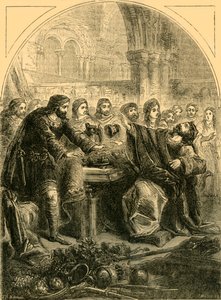 Der Tod von Hardicanute, ca. 1890