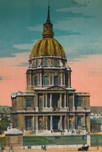 Die Kuppel von Les Invalides, Paris, ca. 1920