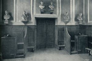 Die Tür von der Oberen Schule zu den Kapellentreppen, 1926 von Unbekannt