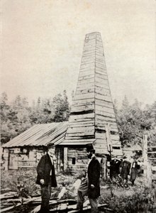 Der Drake-Brunnen, Pennsylvania, Amerika