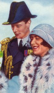 Der Herzog und die Herzogin von York, später König George VI. und Königin Elizabeth, auf ihrer Australienreise 1927