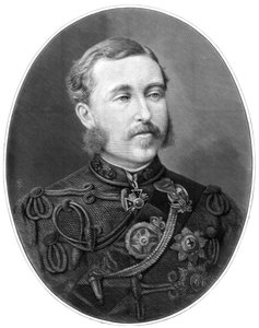 Der Herzog von Connaught, britischer Soldat, 1875