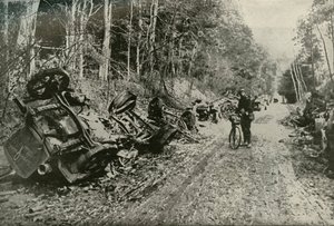 Die Wirkung des britischen Granatfeuers, 1919