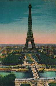 Der Eiffelturm, Paris, ca. 1920 von Unbekannt