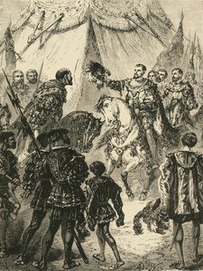Das Feld des Goldenen Tuchs, 1520, 1890 von Unbekannt