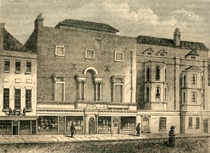 Die erste Royal Academy, um 1740, 1881