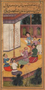 Das Blühen von Josephs Stab, aus einem Spiegel der Heiligkeit Mirat al-quds..., 1602-1604