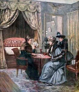 Die Wahrsagerin, 1892 von Unbekannt
