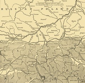 Die Galizien-Kampagne, Erster Weltkrieg, um 1915, um 1920 von Unbekannt