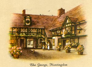 The George, Huntingdon, 1936 von Unbekannt