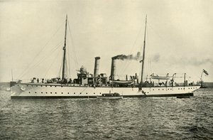Das deutsche Kanonenboot Panther, 1919