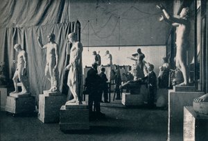Die Glasgow School of Art, Der Antike Raum, ca. 1900 von Unbekannt