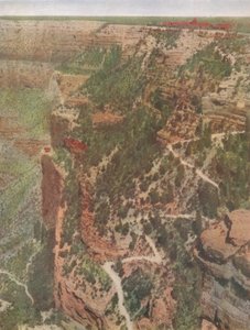 Der Grand Canyon, Arizona, 1914