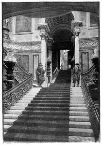 Die große Treppe, Buckingham Palace, London, 1900 von Unbekannt