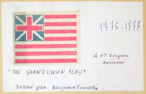 Die Grand Union Flagge von Unbekannt