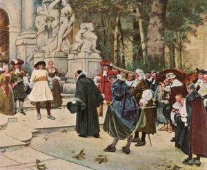 Der Große Kurfürst empfängt Einwanderer, 1936 von Unbekannt