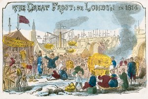 Der große Frost oder London im Jahr 1814 von Unbekannt