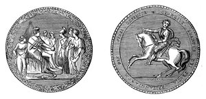 Das große Siegel von König George IV von Unbekannt