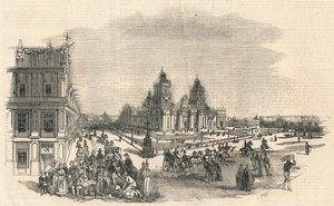 Der Große Platz, Mexiko, 1845