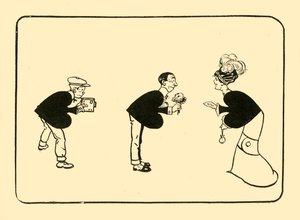 Die Begrüßung auf der drei Pik, 1910 von Unbekannt