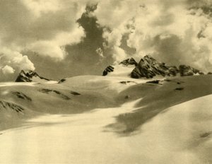 Der Hallstätter Gletscher, Dachstein-Gebirge, Oberösterreich, um 1935