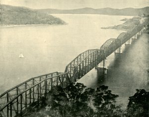 Die Hawkesbury-Brücke, New South Wales