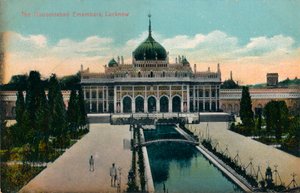 Das Hooseinabad Emambara, Lucknow, um 1900 von Unbekannt