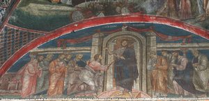 Der ungläubige Thomas, ca. 1350