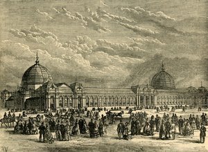 Die Internationale Ausstellung von 1862, um 1876 von Unbekannt